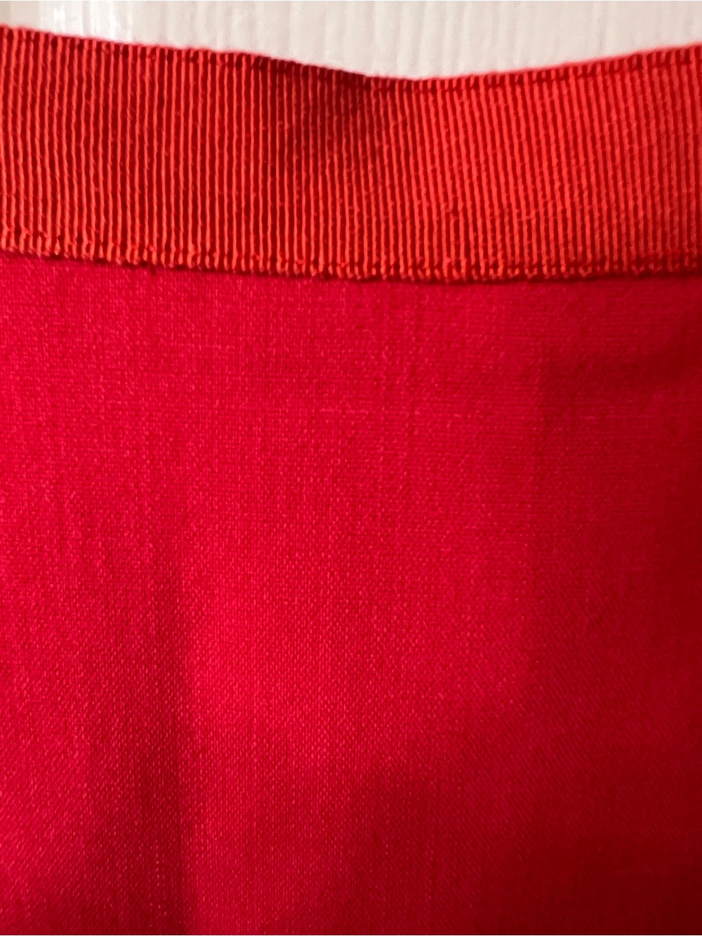Oscar de la Renta Vibrant Hot Pink/Red Orange Pencil Skirt, size 8 - Picture 7 of 10